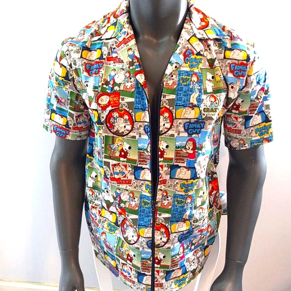 Handmade Family Guy Cartoon Shirt - Picture 9 of 13
